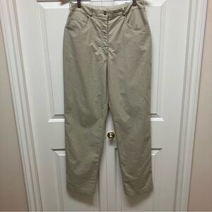 Tilley Endurables chino pants, tan beige, 10